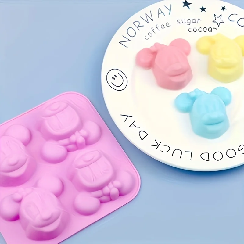 Soap Making Name - แม่พิมพ์การ์ตูนมินนี่ 1 ชิ้น เหมาะสำหรับงานฝีมือ ช็อคโกแลต การทำสบู่