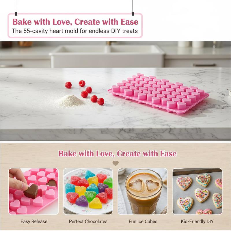 แม่พิมพ์เค้กซิลิโคนรูปหัวใจ 55 - Soap Making Organic บทวิจารณ์และราคา