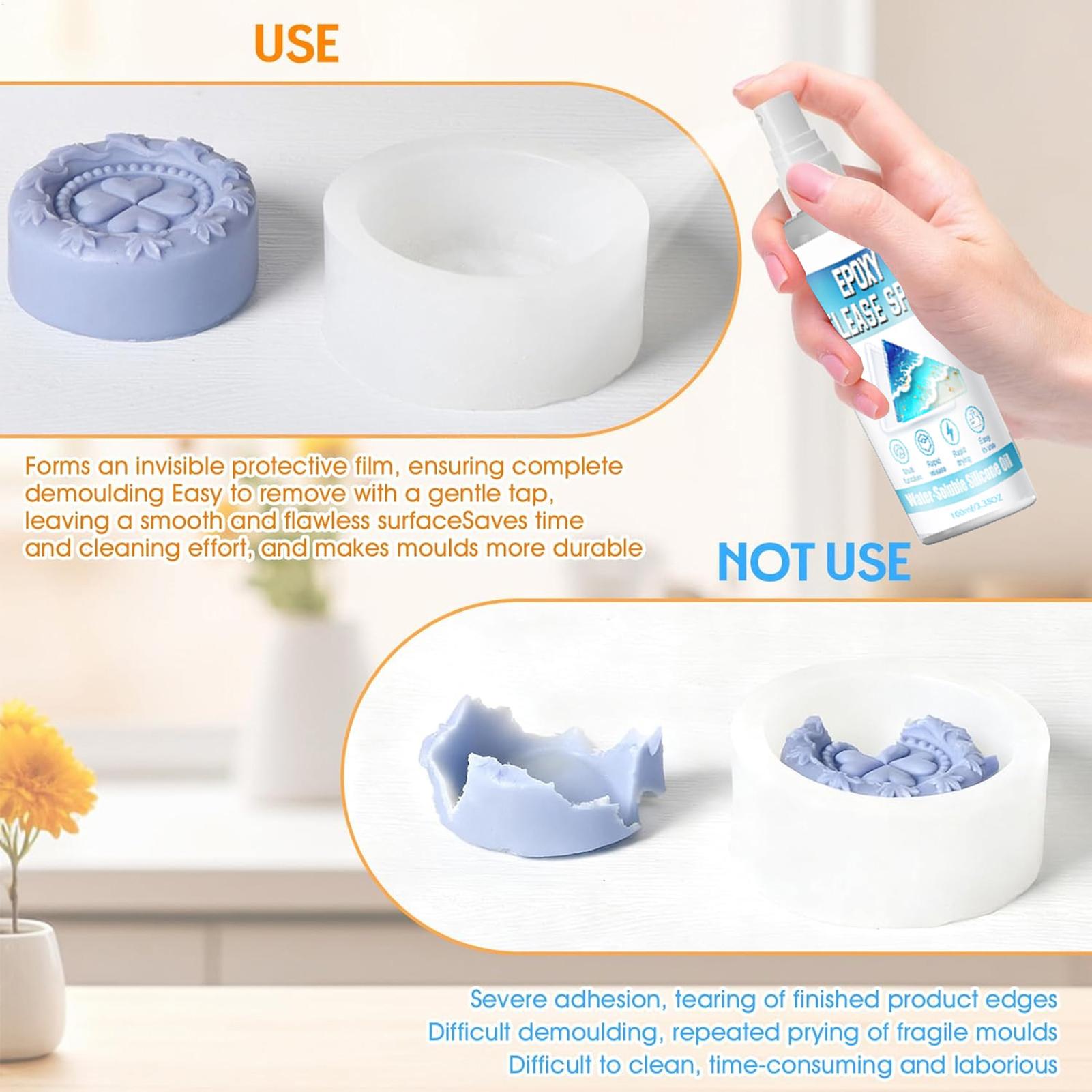 สเปรย์ซิลิโคนสำหรับปลดแม่พิมพ์ - Soap Making Organic บทวิจารณ์และราคา