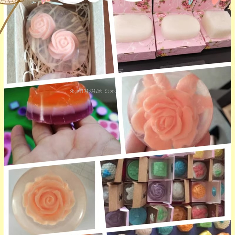 500 กรัม/ถุงโปร่งใส/Milky Whit - Soap Making Diy Kit บทวิจารณ์และราคา