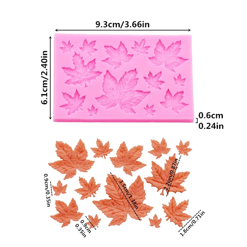 Maple Leaf ชุดแม่พิมพ์ซิลิโคนส - Soap Making Ins บทวิจารณ์และราคา