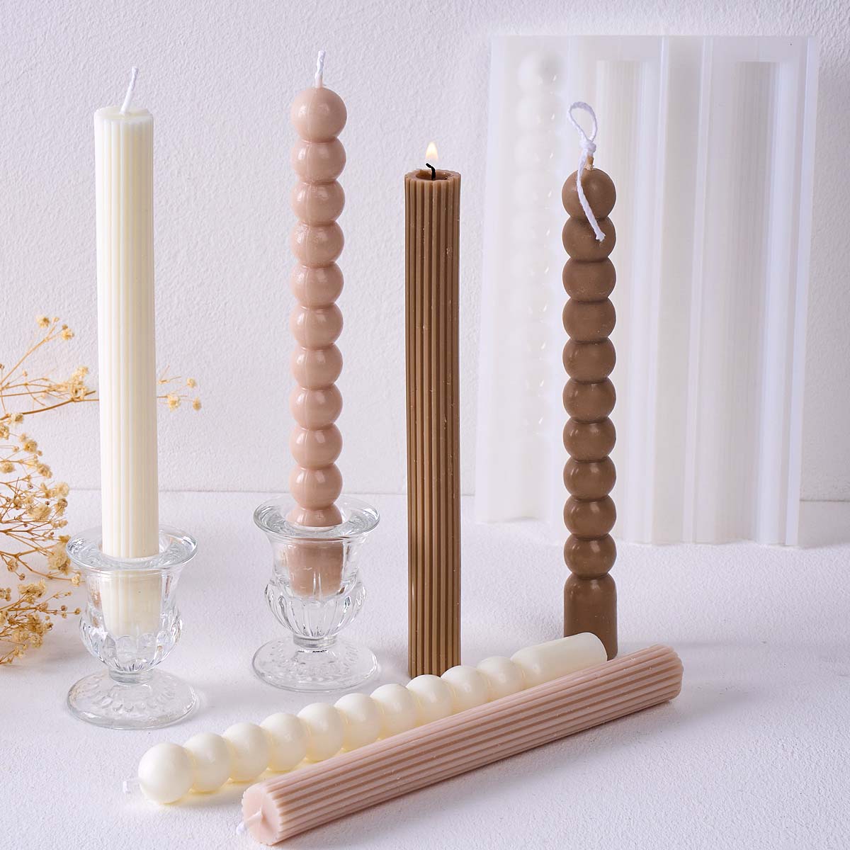 แม่พิมพ์ซิลิโคนสำหรับเทียนทรงแ - Soap Making Scents บทวิจารณ์และราคา