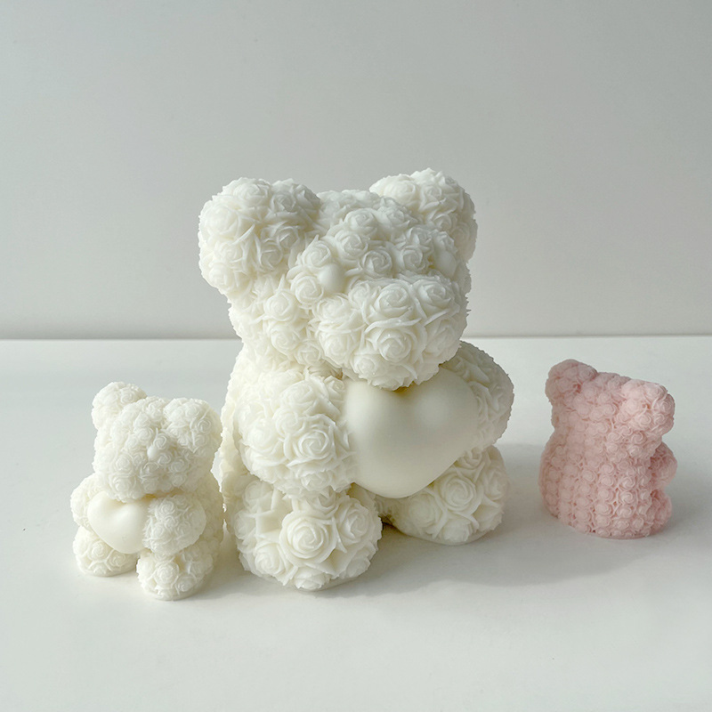 วันวาเลนไทน์ Love Rose หมี 3D  - Soap Making Scents บทวิจารณ์และราคา