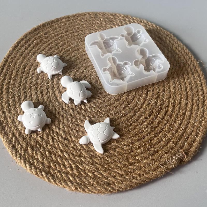 แม่พิมพ์ซิลิโคนรูปเต่าสี่ตัว ส - Soap Making Organic บทวิจารณ์และราคา