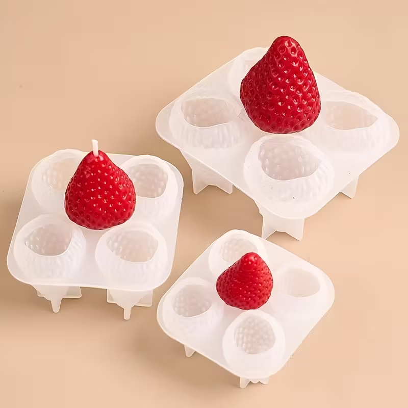 แม่พิมพ์เทียนซิลิโคนรูปสตรอว์เ - Soap Making Ins บทวิจารณ์และราคา