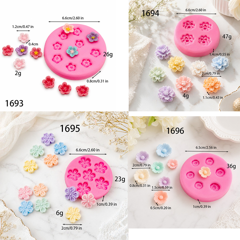 แม่พิมพ์ซิลิโคนรูปดอกไม้สำหรับ - Soap Making Wholesale Supplies บทวิจารณ์และราคา