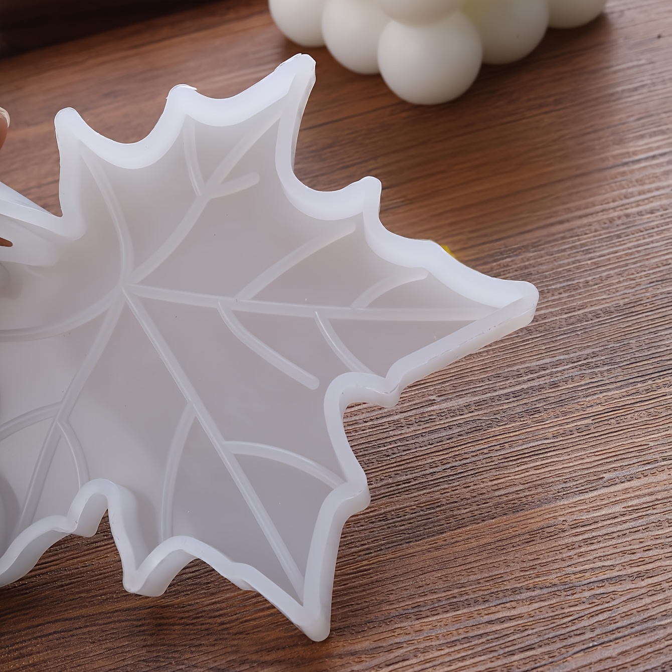 แม่พิมพ์ซิลิโคนรูปใบเมเปิ้ล 1  - Soap Making Organic บทวิจารณ์และราคา