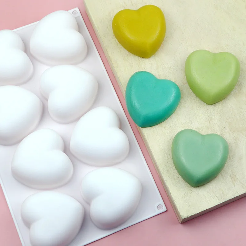 Love Heart ซิลิโคนสบู่แม่พิมพ์ - Soap Making Utensils บทวิจารณ์และราคา
