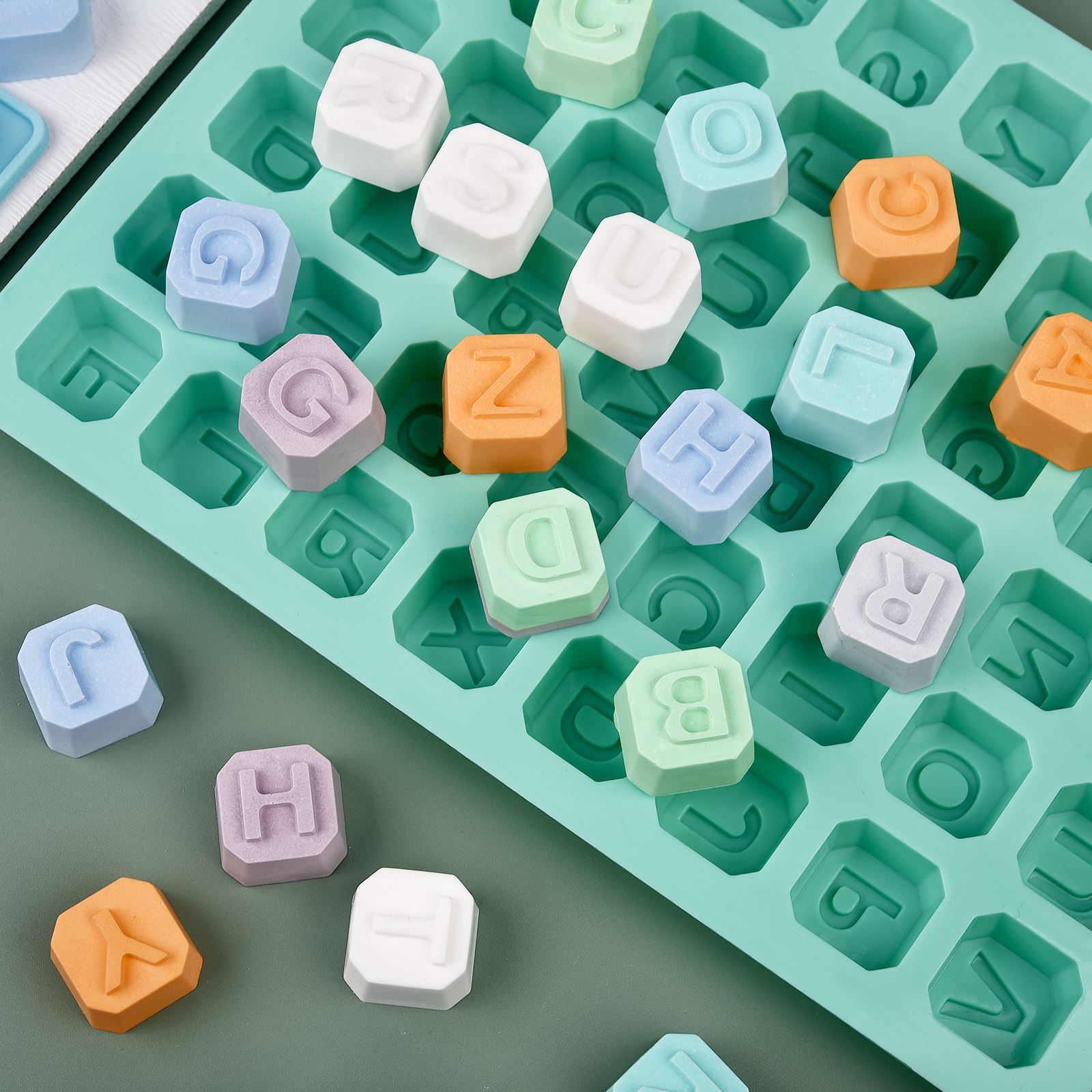 48 ตัวอักษร Enghish ตัวอักษรตั - Soap Making Organic บทวิจารณ์และราคา