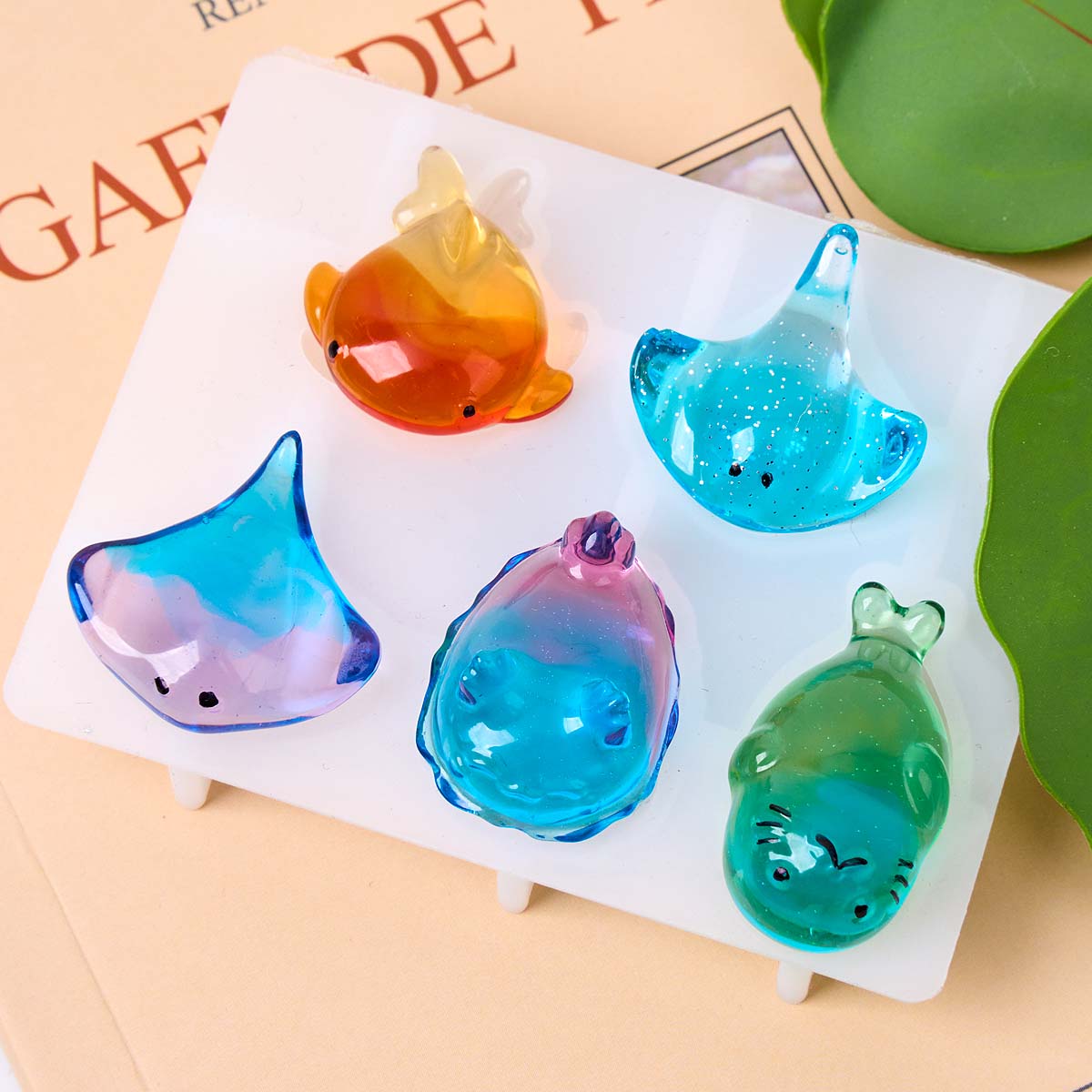 แม่พิมพ์ซิลิโคนรูปปลากระเบน 3  - Soap Making Organic บทวิจารณ์และราคา