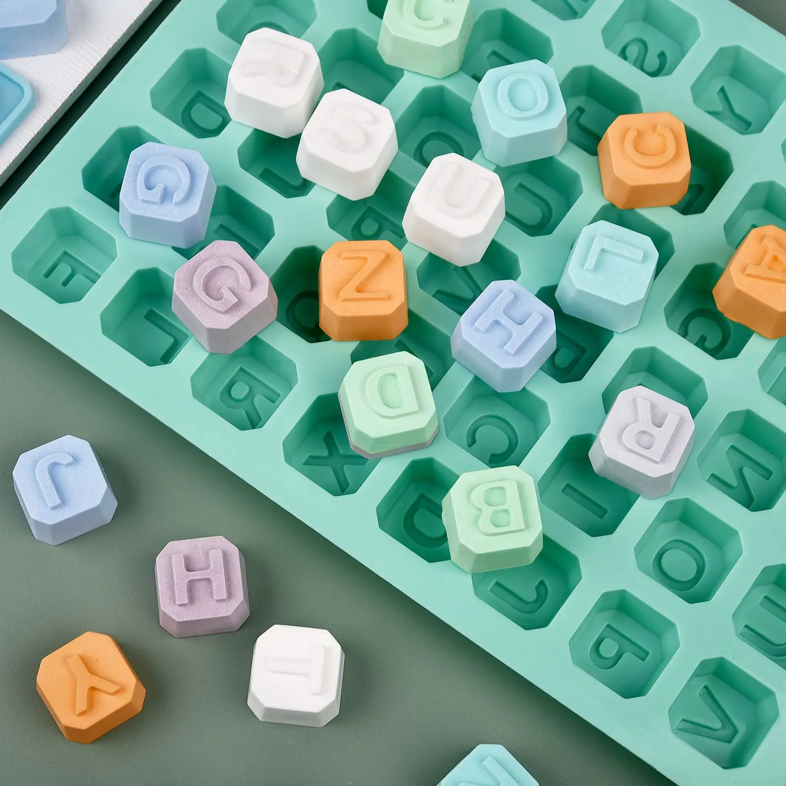 48 ตัวอักษร Enghish ตัวอักษรตั - Soap Making Organic บทวิจารณ์และราคา