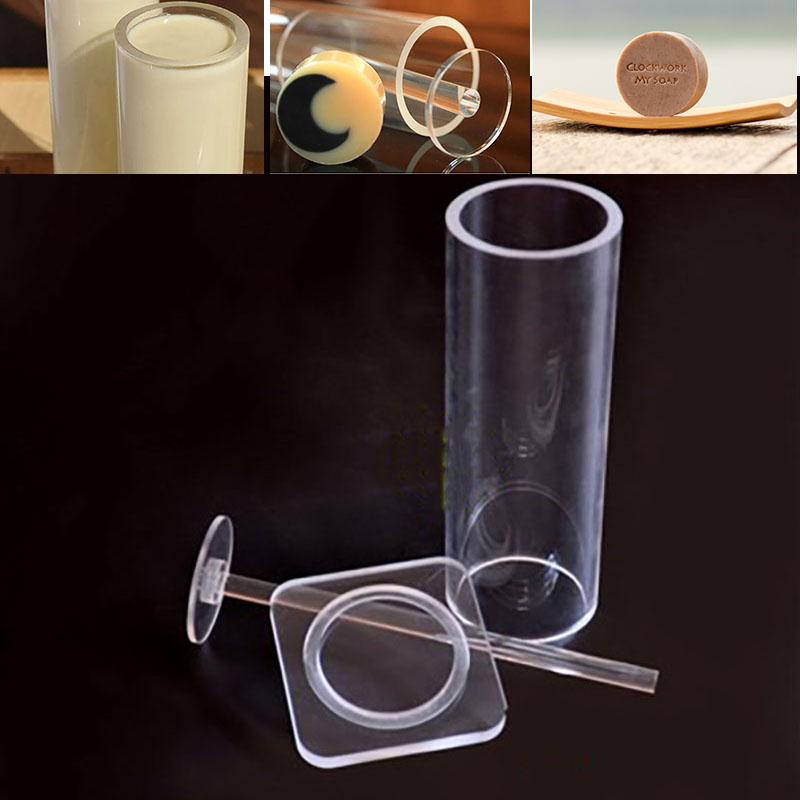 แนวตั้งวงกลมอะคริลิคแม่พิมพ์สบ - Soap Making Diy Kit บทวิจารณ์และราคา