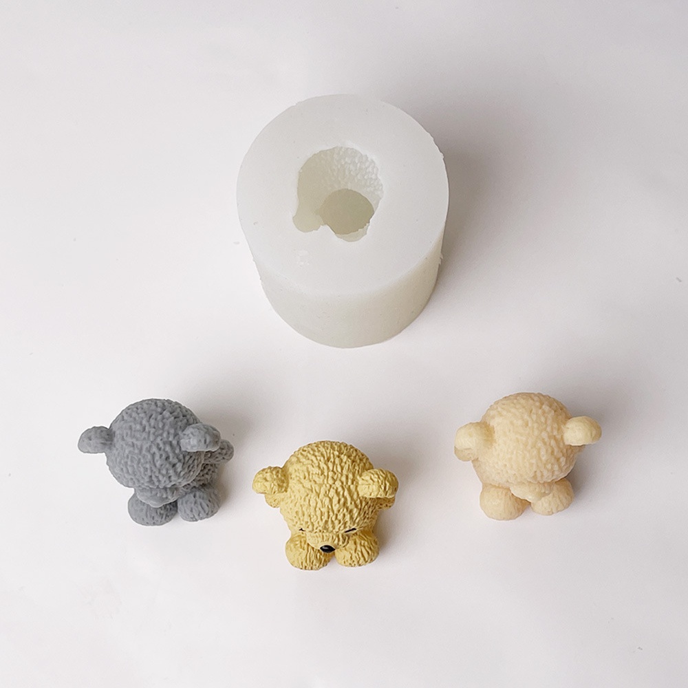 3D น่ารักหมีเทียนทําแม่พิมพ์ M - Soap Making Scents บทวิจารณ์และราคา