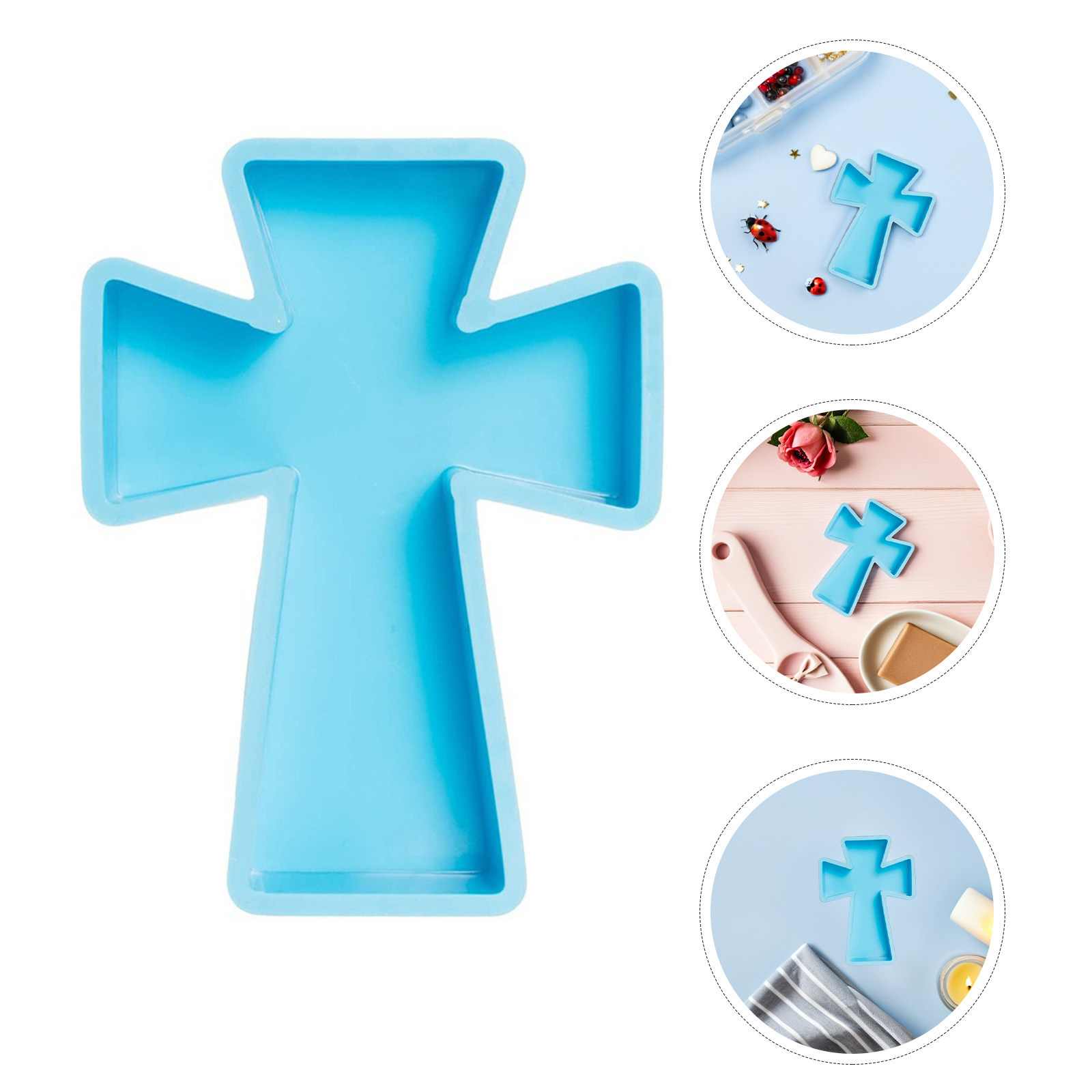 แม่พิมพ์ซิลิโคนรูปกางเขน สำหรั - Soap Making Ins บทวิจารณ์และราคา